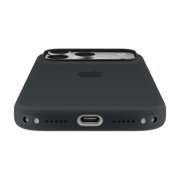 Силикон Original Round Case with MagSafe Apple iPhone 17 Pro (07) Black Силикон Original Round Case with MagSafe Apple iPhone 17 Pro (07) Black