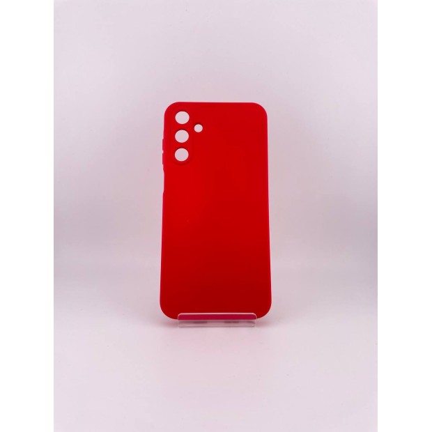 Силіконовий чохол Original Samsung Galaxy A15 4G  /  A15 5G (ShutCam) (Темно-червоний)