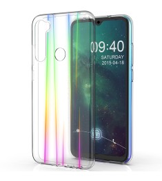 Силикон 3D Gradient Case Xiaomi Redmi Note 8 (Прозрачный)