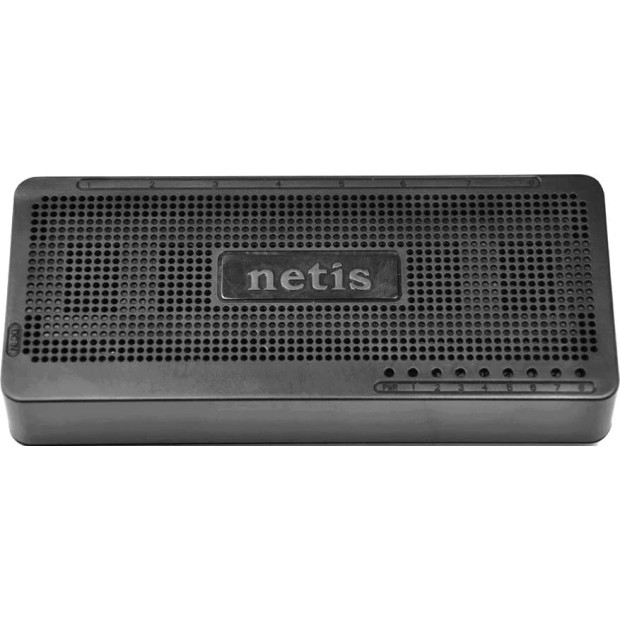 Комутатор NETIS SYSTEMS ST3108S 100Mbps (8 портів) (Black) (Товар зі знижкою, Grade A) DL Комутатор NETIS SYSTEMS ST3108S 100Mbps (8 портів) (Black) (Товар зі знижкою, Grade A) DL