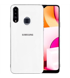 Силикон Zefir Case Samsung Galaxy A20s (2019) (Белый)
