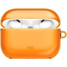 Чехол для наушников UNIQ Glase Apple AirPods Pro 3 (Glossy Orange)