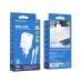 USB adapter Borofone BN7 QC PD 1Type-C  /  1USB + Type-C to Lightning cable (White)