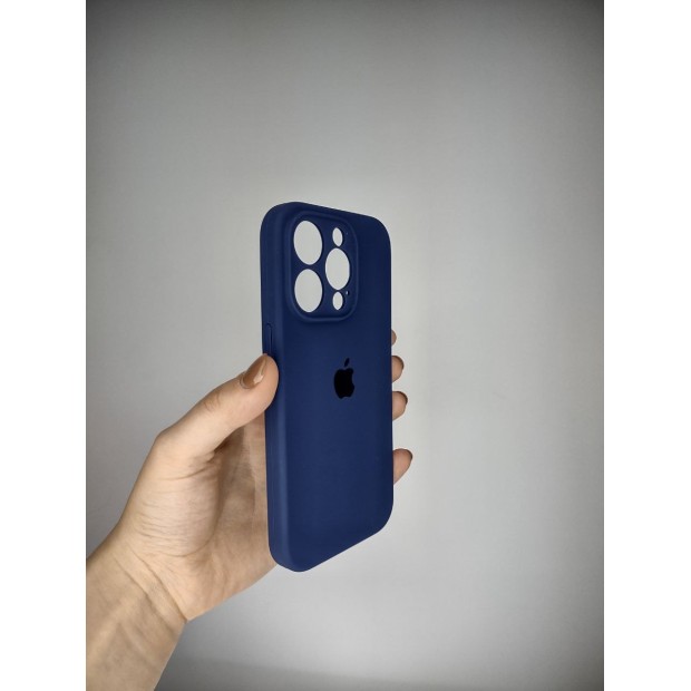 Силіконовий оригінальний чохол RoundCam для Apple iPhone 14 (32)