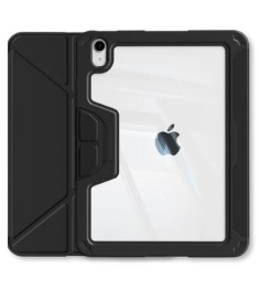 Чехол-книжка BeCover Rugged Origami Transparent с креплением Apple Pencil для Ap..