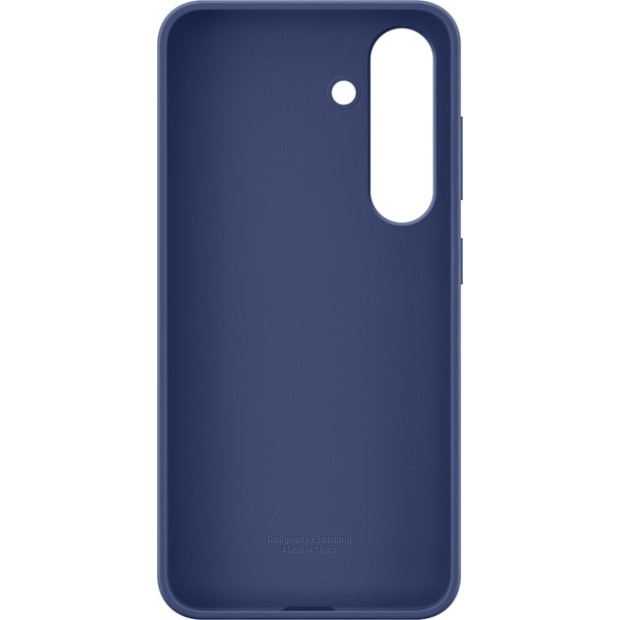 Чехол Silicone Case Samsung Galaxy S25/ S24 (Тёмно-синий)