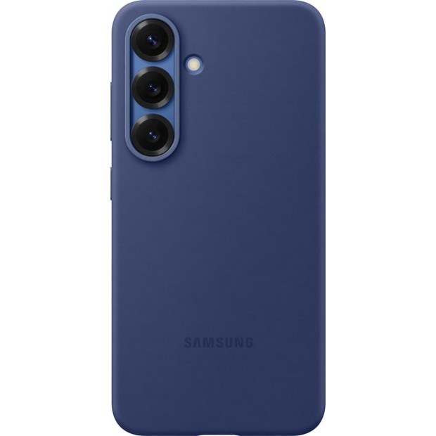 Чохол Silicone Case Samsung Galaxy S25 /  S24 (Темно-синій)