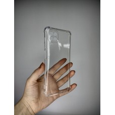 Силикон 6D Samsung Galaxy A12 (ShutCam) (Прозрачный)