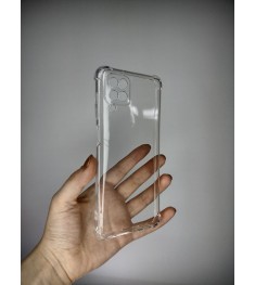 Силікон 6D Samsung Galaxy A12 (ShutCam) (Прозорий)