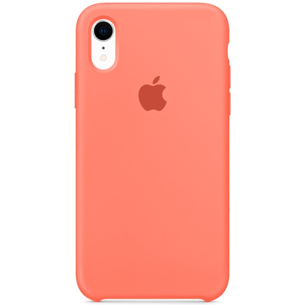 Силіконовий оригінальний чохол Apple для iPhone XR (25) Фламінго