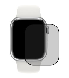 Захисне скло 5D Matte Ceramic для Apple Watch 41mm Чорне