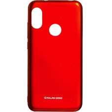 Силіконова накладка Molan Shining для Xiaomi Redmi 6 Pro  /  Mi A2 Lite (Червона)