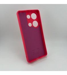 Силікон Original Xiaomi Redmi Note 13 Pro 4G (ShutCam) (Малиновий)