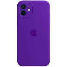 Силикон Original RoundCam Case Apple iPhone 12 (02) Ultra violet