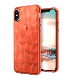 Силіконовий чохол Prism для Apple iPhone XS Max (червоний)