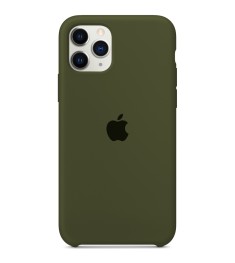 Оригінальний силіконовий чохол для Apple iPhone 11 Pro (46) Deep Green