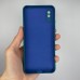 Силіконовий Original 360 чохол для Xiaomi Redmi 9A (ShutCam) (Темно-блакитний)