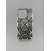 Накладка 3D Prism Metal для Apple iPhone 14 Pro (срібляста)