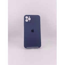 Силіконовий чохол Original Square RoundCam для Apple iPhone 11 Pro Max (09) Midnight Blue