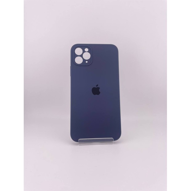 Силіконовий чохол Original Square RoundCam для Apple iPhone 11 Pro Max (09) Midnight Blue Силіконовий чохол Original Square RoundCam для Apple iPhone 11 Pro Max (09) Midnight Blue