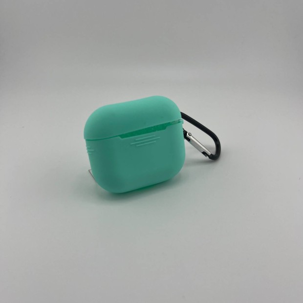 Чохол для навушників Full Silicone Case Apple AirPods 3 (21) Бірюзовий