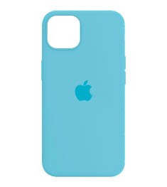 Силіконовий оригінальний чохол круглої форми для Apple iPhone 16 Pro (23) Морськ..