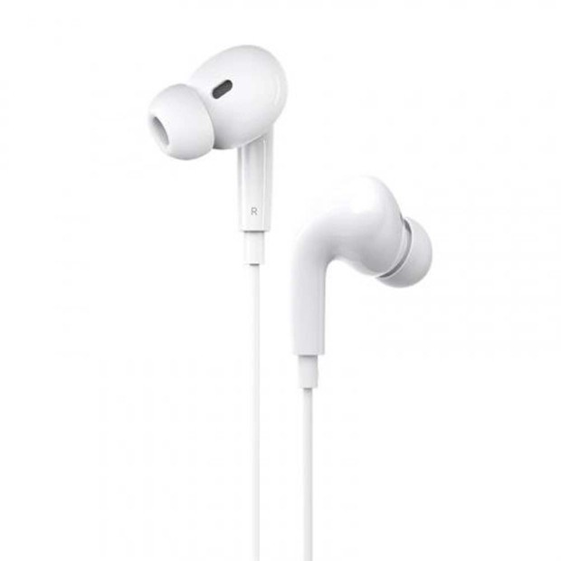 Wired in-ear headset Borofone BM30 Pro (Lightning) (White)