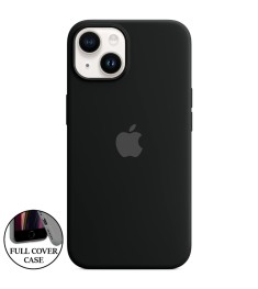 Силикон Original Round Case Apple iPhone 14 (07) Black