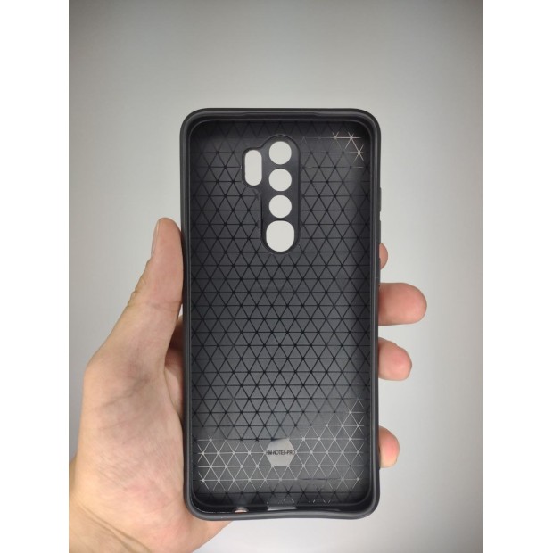 Чохол-бронь Ring Serge Armor Case для Xiaomi Redmi Note 8 Pro (ShutCam) (Синій)