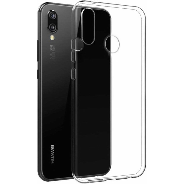 Силіконовий чохол iNavi Color для Huawei P Smart (2019) (прозорий)