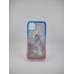 Силикон Soft Sparkles Apple iPhone 11 (Blue / Pink)