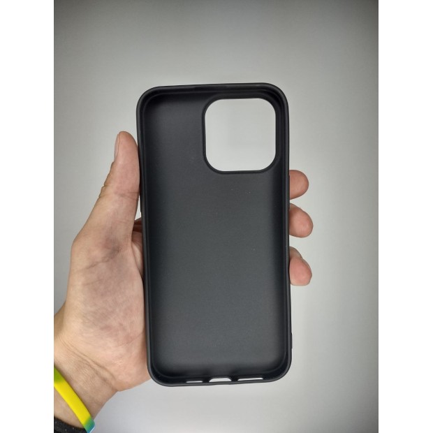 Силіконовий чохол Graphite для Apple iPhone 15 Pro Max (Чорний)