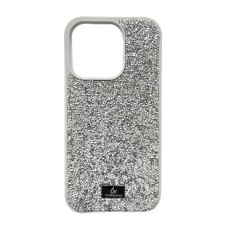 Чехол Bling World Rock Diamond iPhone 15 Pro Max (Silver)