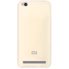 Силіконовий чохол Original Case Logo для Xiaomi Redmi 5A (Молочний)