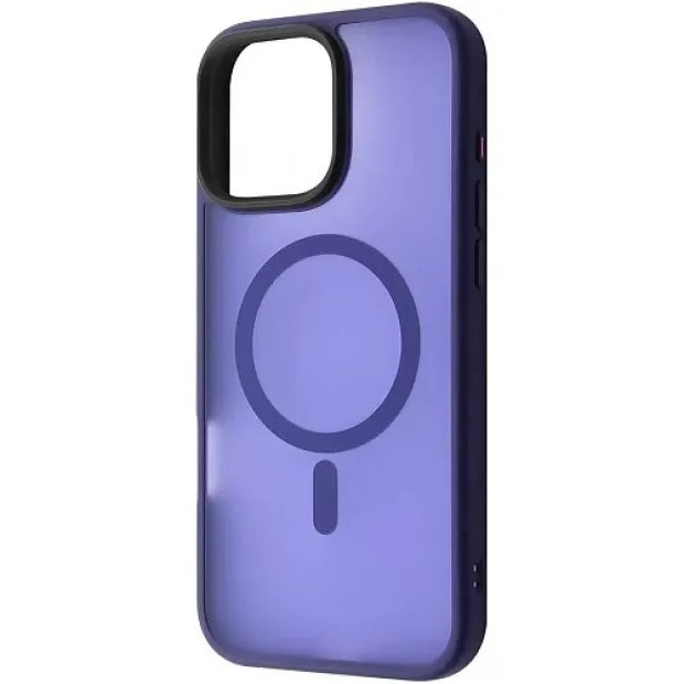 Чохол WAVE Matte Insane Case з MagSafe для iPhone 16 Pro (Середньо-синій)