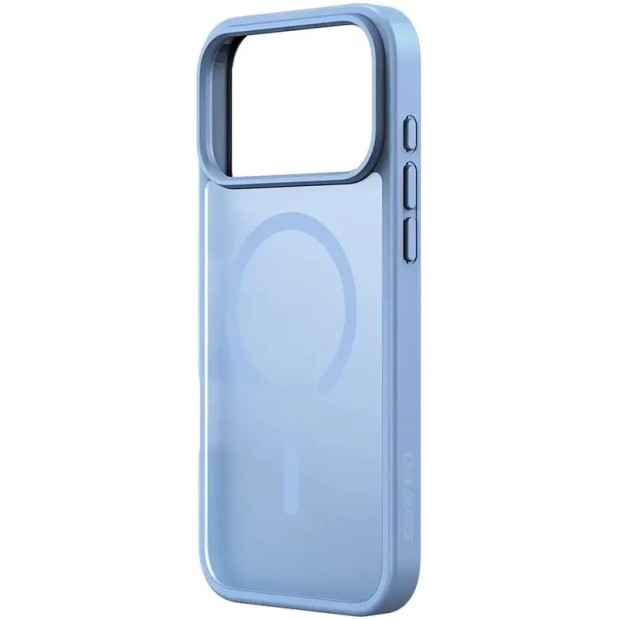 Силіконовий чохол Alabay Cloud Matte для Apple iPhone 17 Pro Max (Світло-блакитний)