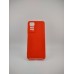 Силіконовий чохол Original Lite для Xiaomi Redmi Note 11  /  Note 11S (з захистом камери) (червоний-оранжевий)