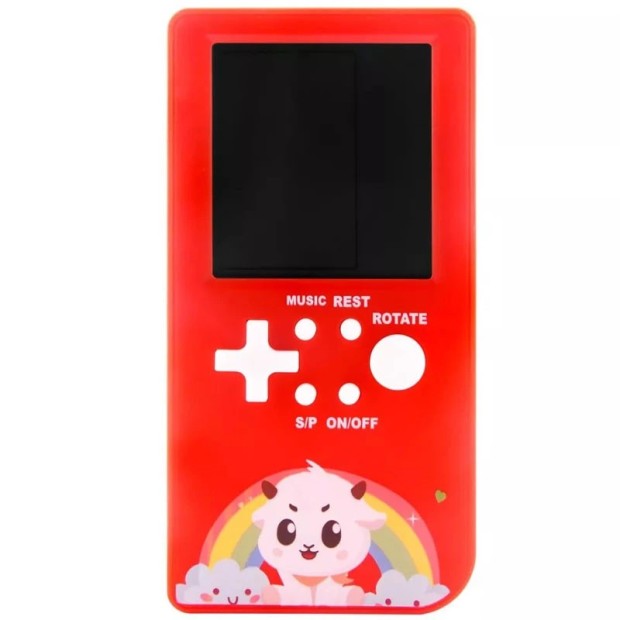 Портативна ігрова консоль Tetris T13 (Червона)