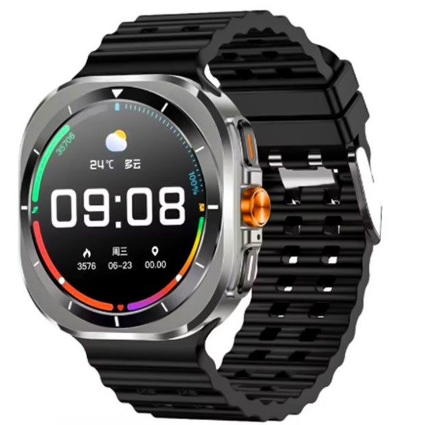 Розумний годинник W&O X15 Max Amoled (чорний) Розумний годинник W&O X15 Max Amoled (чорний)