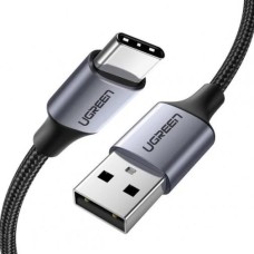 USB-кабель UGREEN US288 3A (2м) (Type-C) (Чорний) (60128)