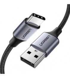 USB-кабель UGREEN US288 3A (2м) (Type-C) (Чорний) (60128)