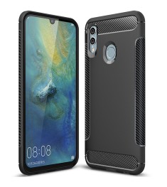 Силикон Soft Carbon Huawei P Smart (2019) (Чёрный)
