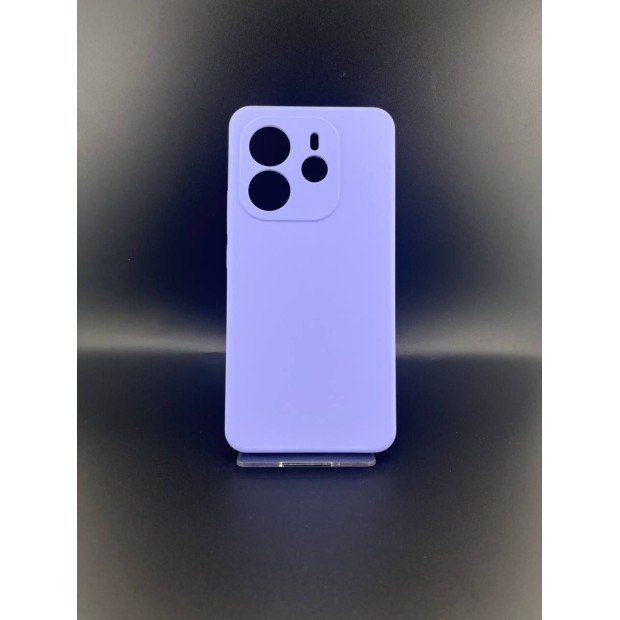 Силикон Original Premium Xiaomi Redmi Note 14 4G (ShutCam) (Фиалковый)