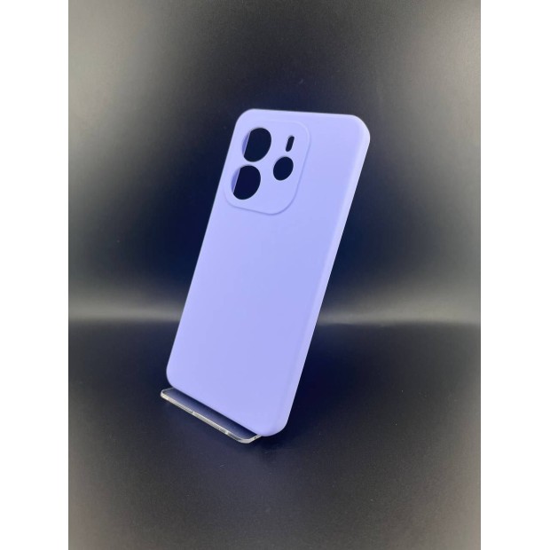 Силікон Original Premium для Xiaomi Redmi Note 14 4G (ShutCam) (фіалковий)