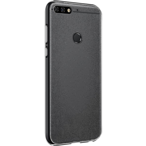 Силікон Molan Shining Huawei Y7 Prime (2018)  /  Honor 7C Pro (Прозорий)