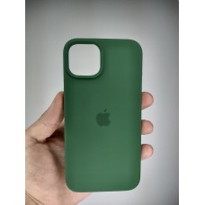 Силикон Original Round Case Apple iPhone 13 / 14 (73) Forest Green