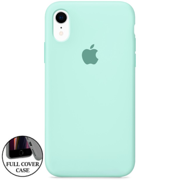 Силіконовий чохол Original Round для Apple iPhone XR (21) Блакитний