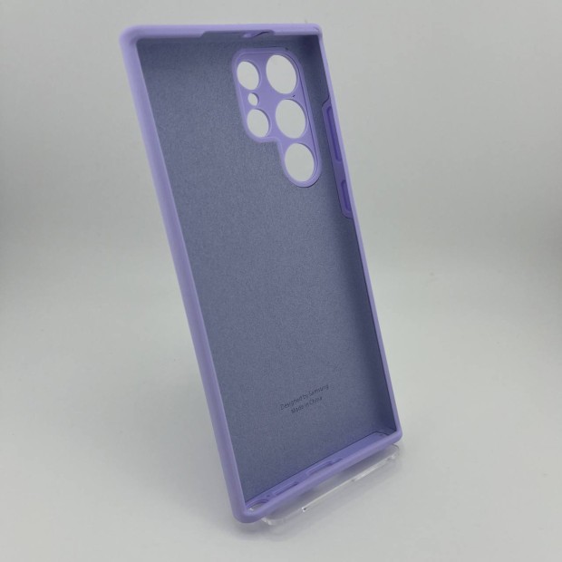 Silicone Case for Samsung Galaxy S22 Ultra (Violet)