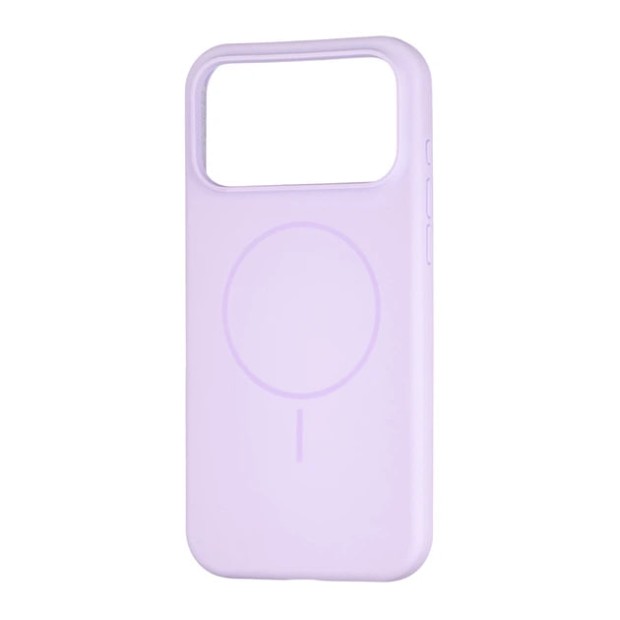 Силикон Original Round Case with MagSafe Apple iPhone 17 Pro Max (71) Light Glycine