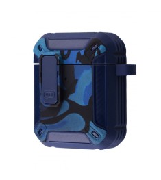 Чохол Camo Protect для AirPods 1 / 2 (Синій)